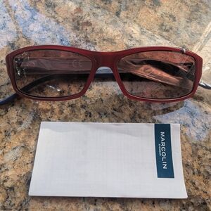 Just Cavalli Burgundy Sunglasses New